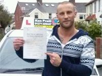 Lee's Driving Test Pass Testimonial