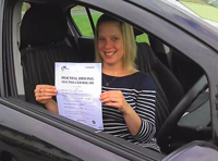 Kim Pearce's Driving Test Pass Testimonial