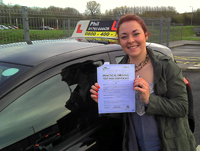 Megan Austen - Europa's Driving Test Pass Testimonial
