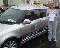 Amey Morroll - Rutherglen's Driving Test Pass Testimonial