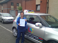 Claire Gallagher - Easterhouse, Glasgow's Driving Test Pass Testimonial