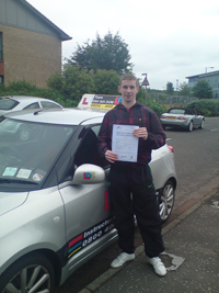 Michael Joyce - Castlemilk, Glasgow's Driving Test Pass Testimonial