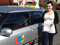 Michelle Burke - Castlemilk, Glasgow's Driving Test Pass Testimonial