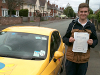 Ellis Parkes's Driving Test Pass Testimonial