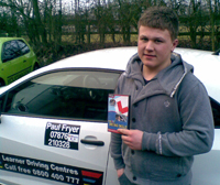 Tom Andrews's Driving Test Pass Testimonial