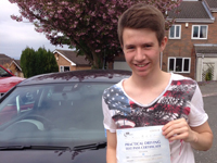 Alex Lipscombe's Driving Test Pass Testimonial
