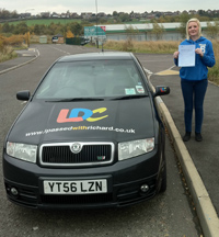 Rebecca Whittle's Driving Test Pass Testimonial