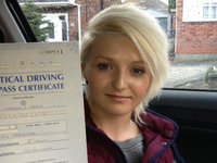 Charlotte Fronia's Driving Test Pass Testimonial