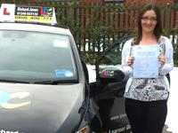 Claire Traynor's Driving Test Pass Testimonial