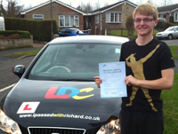 Jack Peake's Driving Test Pass Testimonial
