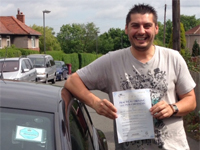 Nick Barlow's Driving Test Pass Testimonial
