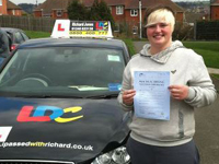 Trudy Caylow's Driving Test Pass Testimonial